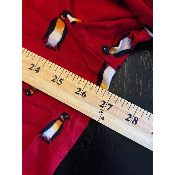 Venezia Jeans Night Shirt Pajamas Top Red Penguin Christmas Holidays 18 20 NWT - Picture 8 of 9